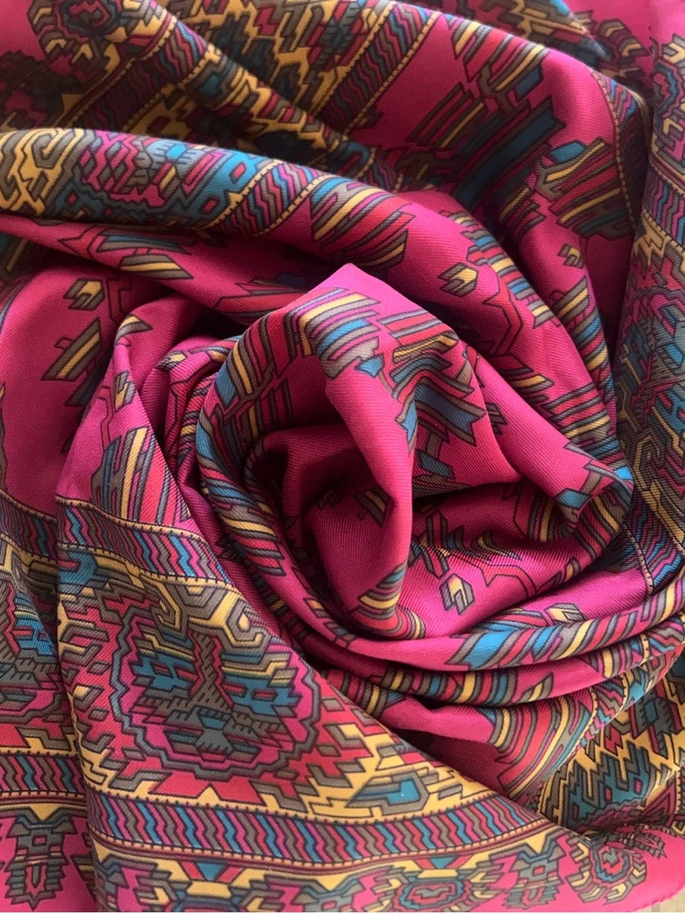 The art of the Scarf vibrant bright